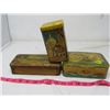 Image 1 : LOT OF 3 TINS (COOKIES & CANDY)