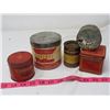 Image 2 : LOT OF 5 TINS (2 ELASTO PLAST, TOFFEE, CAPSTAN NAVY CUT, NATIONAL)