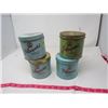 Image 1 : LOT OF 4 TOBACCO TINS (PLAYERS, ALL HAVE DIFFERENT LIDS)