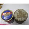Image 8 : LOT OF 6 TOBACCO TINS (DRUM,ROYAL NAVY, DOMINION, BUCKINGHAM 2 BRIER)