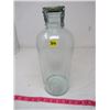 Image 1 : 2 QUART JAR WITH GLASS LID (BLUE)