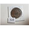 Image 2 : 1852 UPPER CANADA LARGE ONE PENNY TOKEN