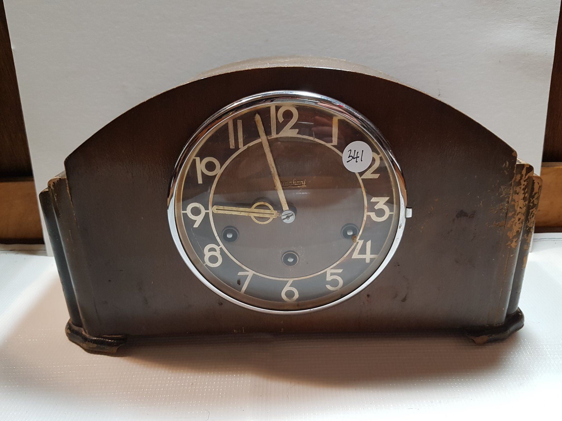 Antique Junghans German Mantle Clock Works Schmalz Auctions