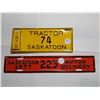 Image 1 : TRACTOR AND MOTOR DELIVERY PLATES (1977, 1978)