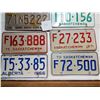 Image 3 : LOT OF 8 VARIOUS LICENSE PLATES (SMALL MOTORCYCLE)