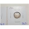 Image 3 : 1913, 1914 5 CENT SILVER COINS