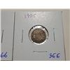 Image 3 : 1904, 1905, FIVE CENT SILVER COINS