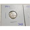 Image 2 : 1902, 1903H FIVE CENT SILVER COINS