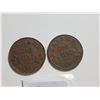 Image 2 : 1923 AND 1924 ONE CENT COINS