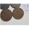 Image 2 : 1927-28-29-30 ONE CENT COINS