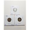 Image 1 : 1909, 10, 11  SILVER TEN CENT COINS