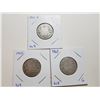 Image 1 : 1902H, 1905, 1907 SILVER TWENTY FIVE CENT COINS (EDWARDS)