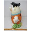 Image 2 : CERAMIC COOKIE JAR ( FRED FLINTSTONE)