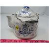 Image 1 : TEA POT (NO VISIBLE BRAND) *VERY NICE BLUE*