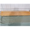 Image 3 : WOODEN PLATE SHELF (52" L)