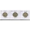 Image 1 : LOT OF 3 CNDN 25 CENT PCS (1965 X2, 1966)