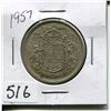 Image 1 : 1957 CNDN 50 CENT PC (SILVER)