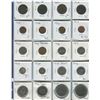 Image 1 : PAGE OF 20 ASSORTED COINS (CANADIAN) *1859-1980*