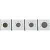 Image 2 : LOT OF 4 ASSORTED COINS (CANADIAN) *1920*