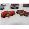 Image 2 : LOT OF TOY VEHICLES (ERTL, MAJORETTE, CORGI JUNIOR, HOTWHEELS, MATCHBOX, MAISTO) *VINTAGE*