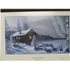 Image 2 : LIMITED EDITION SIGNED PRINT (GLEN SCRIMSHAW-  DECEMBER WARMTH 53/399) *14 3/4 X 10 1/2*