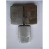 Image 2 : LOT of 3 ZIPPO LIGHTERS & Bonus