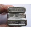 Image 4 : LOT of 3 ZIPPO LIGHTERS & Bonus