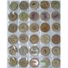 Image 2 : LOT of 30  WOODEN NICKELS - TOKENS - Some Duplication