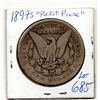 Image 2 : 1897 S MORGAN DOLLAR (LOOKS LIKE A POCKET PIECE)