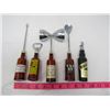 Image 1 : BAR SET (WHITEHORSE, HENNSEY, VAT 69, BLACK AND WHITE, JOHNNIE WALKER)