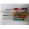 Image 2 : LOT OF 9 ADVERTISING POCKET SCREWDRIVERS (VINTAGE)