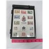 Image 2 : LOT OF STAMPS AND CASE (CANADA CENTENNIAL ISSUE STAMPS) *CASE, BOX AND STAMPS-SOME EXTRAS*