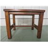 Image 2 : PRIMITIVE HAND MADE STOOL (STAMPED - CHRISTMAS S.M.J. 1916)