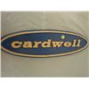 Image 1 : CAST ALUMINUM ADVERTISING SIGN (CARDWELL)