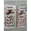 Image 2 : SET OF LICENSE PLATES (WYOMING )