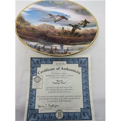 TERRY REDLIN SEASONS TO REMEMBER PLATES (MARCH)