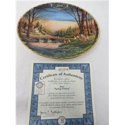 TERRY REDLIN SEASONS TO REMEMBER PLATES (JUNE)