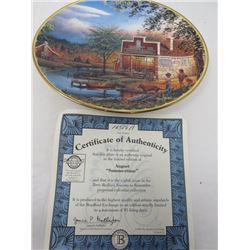 TERRY REDLIN SEASONS TO REMEMBER PLATES (AUGUST)