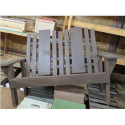 WOODEN LAWN CHAIR  *HANDMADE BY GORDON BRAATEN*