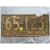 Image 1 : 1931 SASK LICENSE PLATE