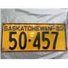Image 1 : 1933 SASK LICENSE PLATE