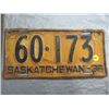 Image 1 : 1936 SASK LICENSE PLATE