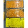 Image 5 : LOT OF 3 SASK LICENSE PLATES (2 - 1963 & 1 - 1967)