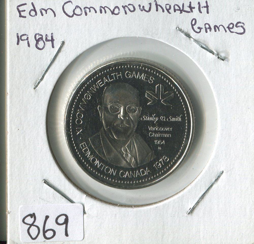 COMMEMORATIVE COIN (EDMONTON COMMONWEALTH GAMES) *1978*