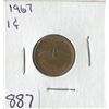 Image 1 : ONE CENT COIN (CANADIAN BIRD 1867-1967) *1967*
