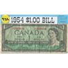 Image 1 : ONE DOLLAR BILL (CANADA) *1954*