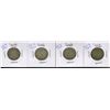 Image 1 : LOT OF 4 CNDN QUARTERS *YEARS UNKNOWN*