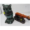 Image 1 : CERAMIC ORNAMENTS (ONE IS BLUE MOUNTAIN LIKE)