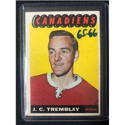 1965 Topps Hockey #69 J.C Tremblay