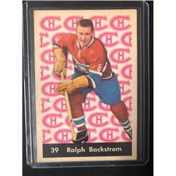 1961-62 PARKHURST #39 RALPH BACKSTROM